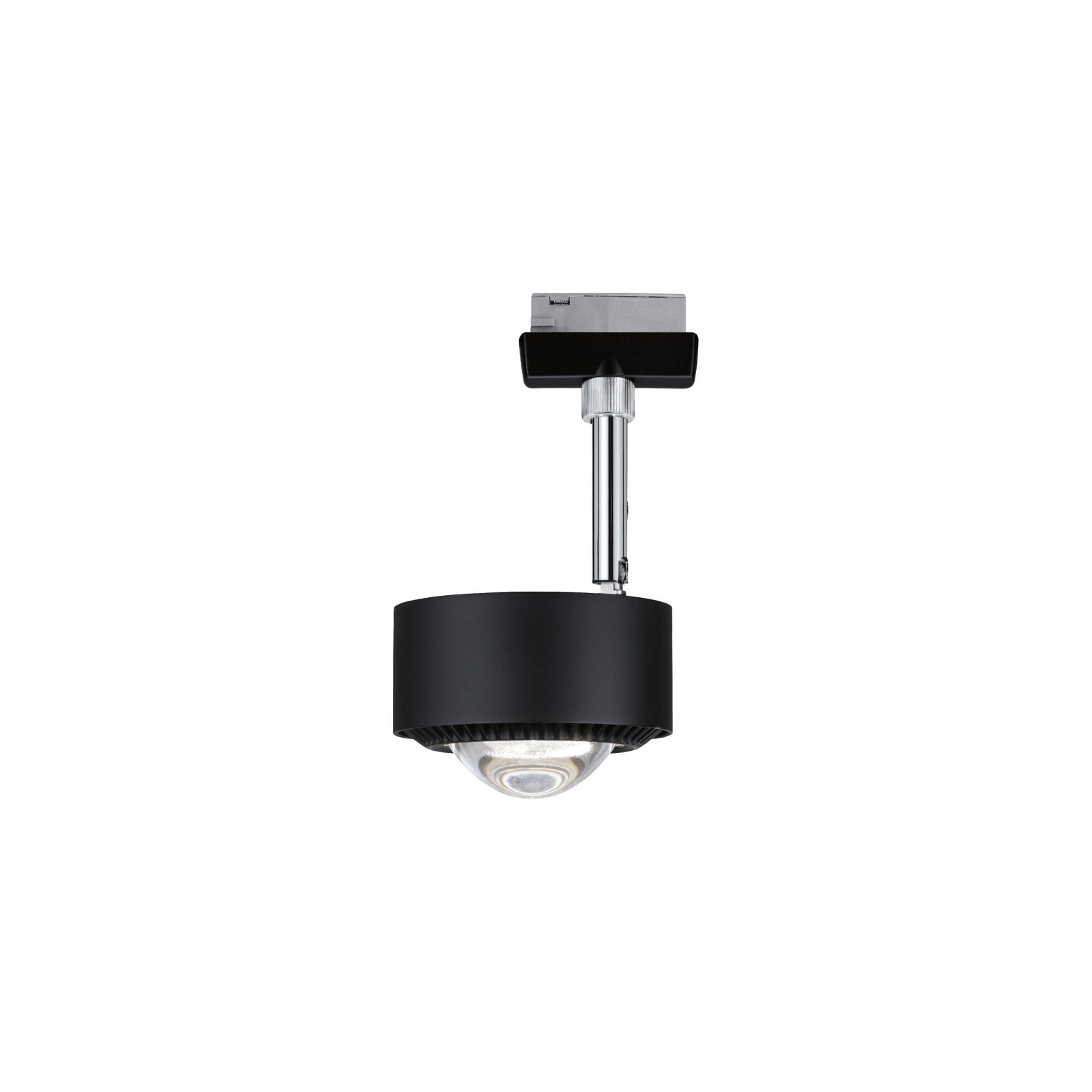 URail LED-skinnespot Aldan Enkelt spot 533,8lm 8W 4000K dæmpbar 230V Mat sort/Sort