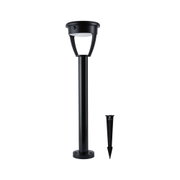 Solar Piquet à planter LED Ancona IP44 3000K 300lm Noir 140mm