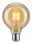 1879 Filament 230 V LED Globe G95 E27 400lm 6,5W 1700K Goud Ronde LED-lamp met amberkleurig glas en zichtbare filamenten voor sfeervolle decoratieve verlichting