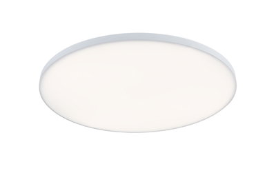Rund hvid LED-loftslampe med mat diffuser til moderne belysning