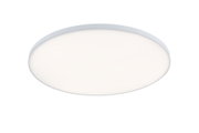 Plafonnier LED rond blanc avec cadre en aluminium pour éclairage moderne