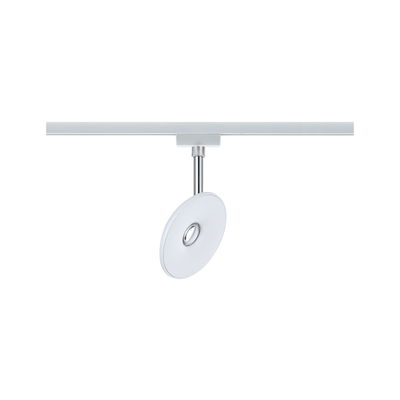 Moderner weißer LED-Deckenspot mit runder Form und verstellbarem Kopf für flexible Beleuchtung