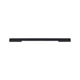 Black slim metal LED bar for modern indoor lighting solutions with energy-efficient design