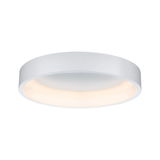 Ronde witte LED-plafondlamp met warm wit licht voor moderne ruimtes en energiezuinige verlichting