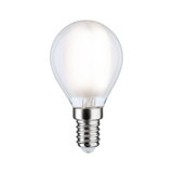 Kleine LED-Glühbirne mit transparentem Glas und E14-Fassung für energiesparende Beleuchtung