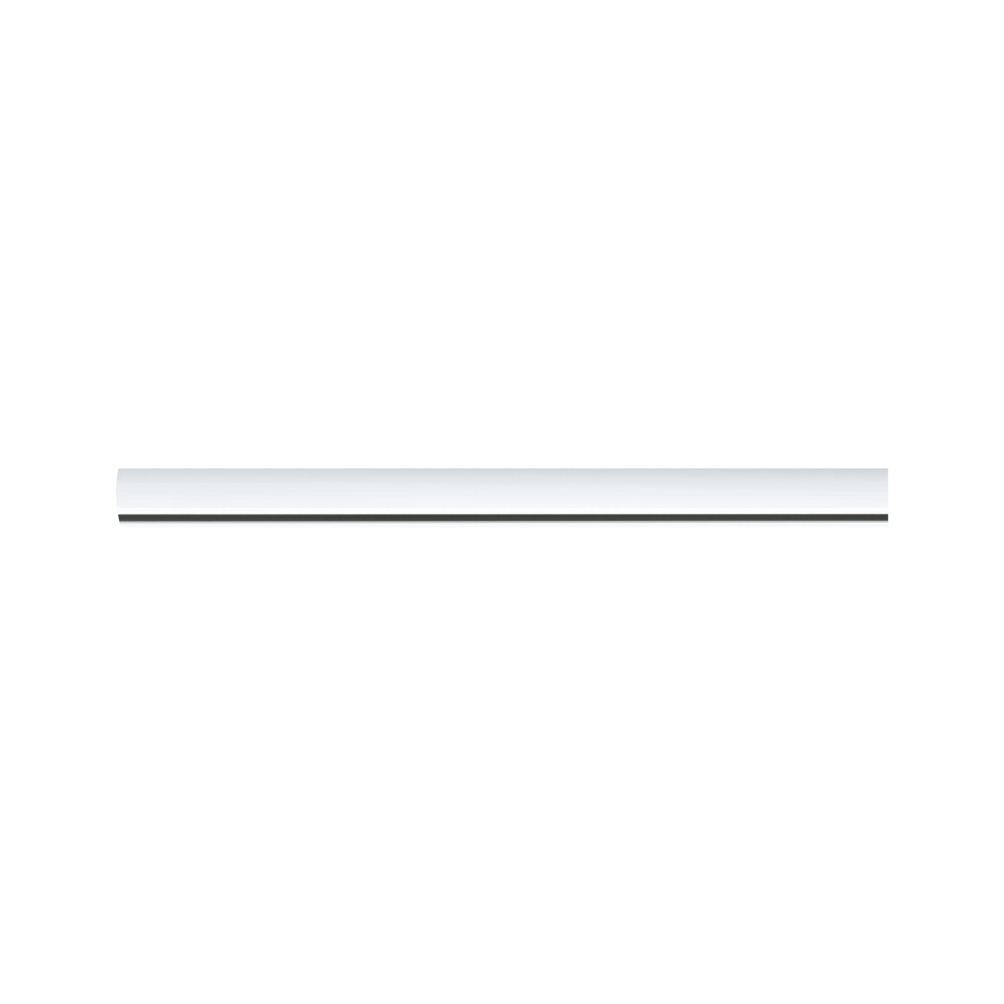 Lange weiße LED-Leiste aus Kunststoff für moderne Beleuchtungslösungen im Innenbereich