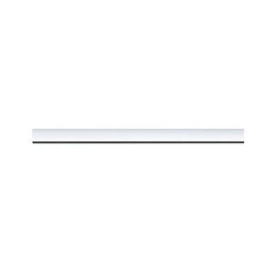 Slim white LED light made of plastic for modern indoor lighting and energy-efficient room illumination