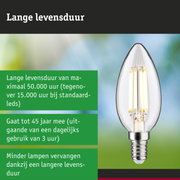 LED-kaarslamp met lange levensduur en energiezuinige technologie voor efficiënte verlichting
