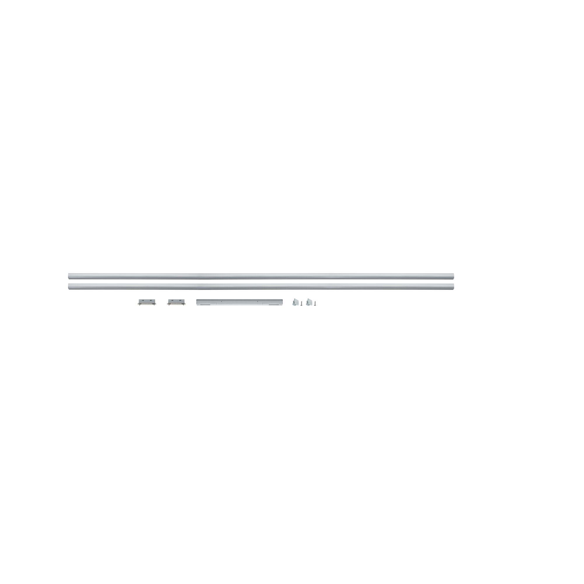 URail Rail Basic Set 230V Chrome matt