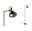 Neordic Staande lamp Juna E14 max. 20W Champagne/Zwart mat Metaal