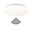 LED Ceiling luminaire Luiana Twilight-controlled motion detector (HF) IP44 3000 - 5700K 1750lm 230V 16,5W dimmable White Round white LED ceiling light with motion sensor icon for energy-efficient room lighting