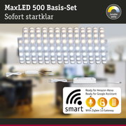 MaxLED 500 LED-Band Set mit Tunable White Funktion und Zigbee 3.0 Gateway für smarte Beleuchtung