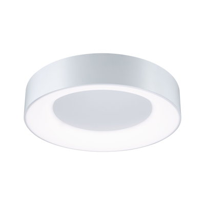 Plafonnier LED rond blanc au design moderne avec éclairage économique pour espaces de vie