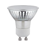 Ampoule LED réflecteur avec culot GU10 en argent et blanc pour éclairage économique