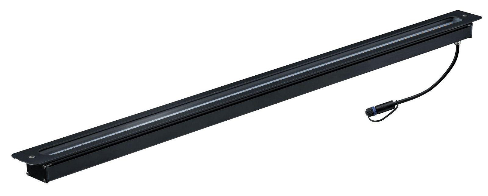 Plug & Shine LED Recessed floor luminaire Surface-mounted light bar IP67 3000K 8W Anthracite