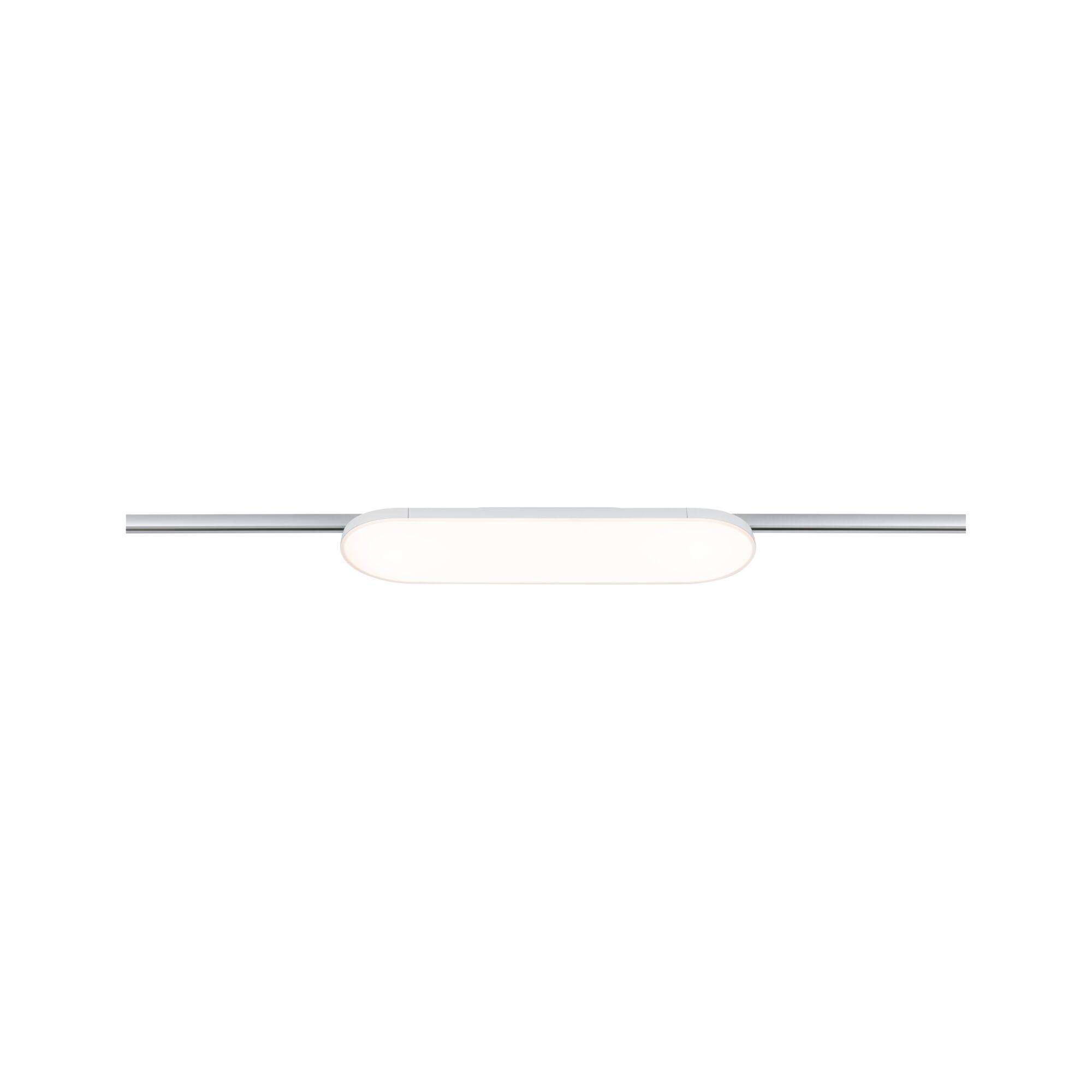 Modern ceiling light with white acrylic shade and silver metal frame for living room lighting