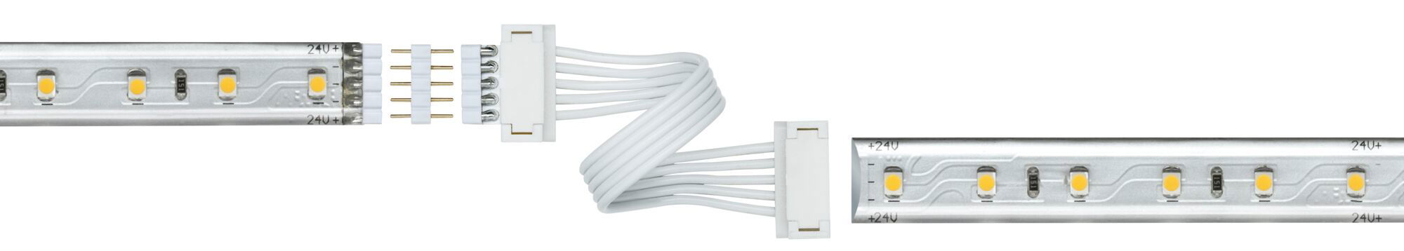 MaxLED Connector Universal 100x19mm max. 144W White