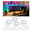 Strip USB LED Neon Colorflex Jeu de couleurs bleu, vert, orange, rose 1m 4x4,5W 10lm/m 120 LEDs/m Kit de bandes LED blanches avec USB et clips pour éclairage d'ambiance coloré au bureau informatique