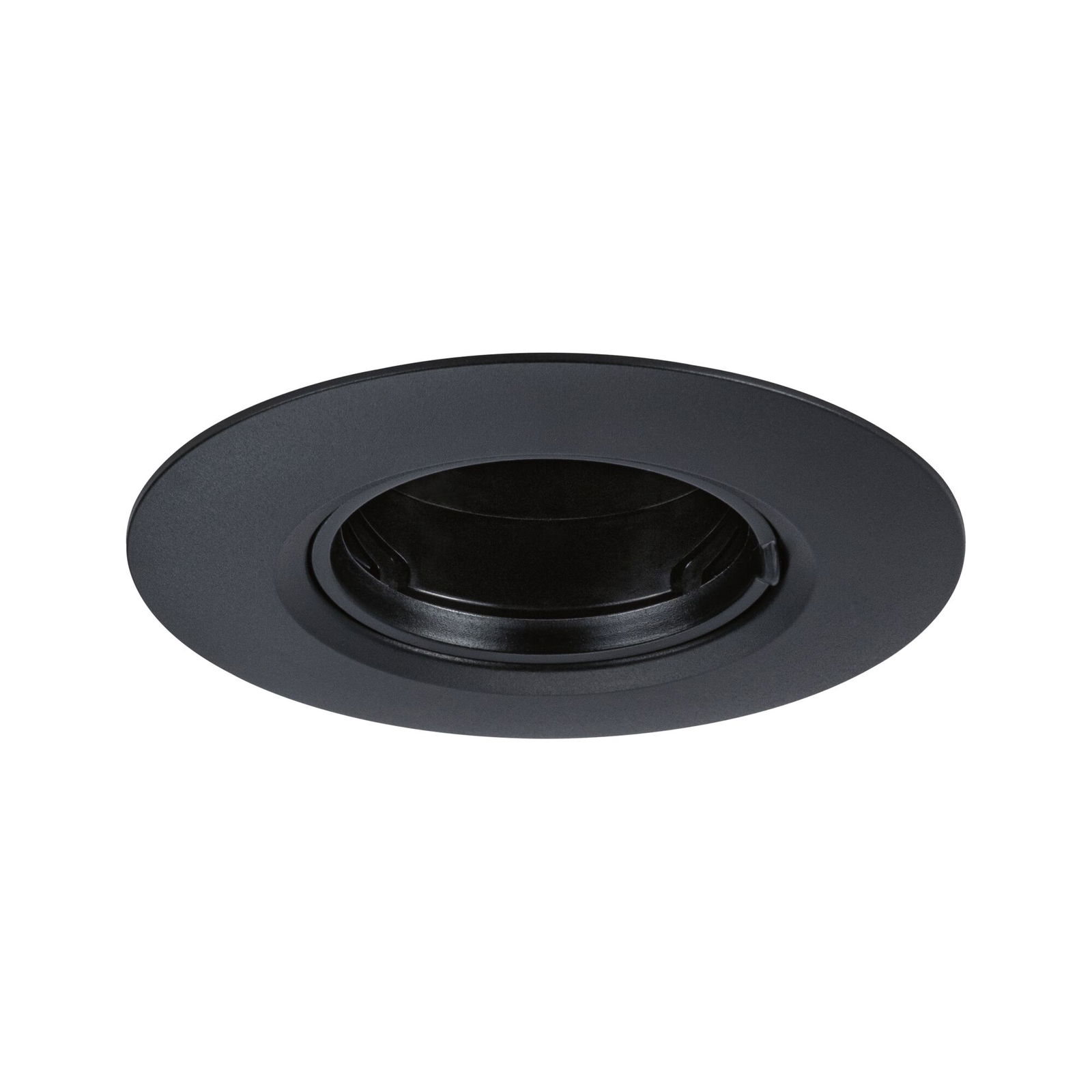 Inbouwlamp pak van 10 star rond 90mm GU10 max. 10x10W 230V dimbaar Zwart