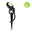 Plug & Shine LED Garden spotlight Sting Individual Spot Insect-friendly IP67 2200K 6,3W Anthracite Black LED garden spotlight with ground spike and warm white light for outdoor path lighting