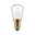 Standard 230 V Lampe de four 300° E14 280lm 40W 2500K gradable Clair Petite ampoule en verre transparent avec culot à vis doré pour solutions d'éclairage