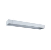 Moderner LED-Wandleuchter aus silbernem Aluminium für energiesparende Raumbeleuchtung