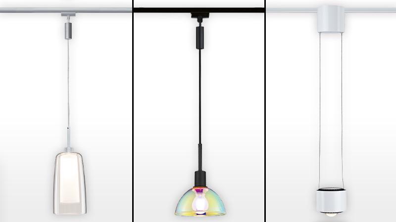 Auswahl Pendels Schienensystem URail- Schienensysteme Pendels