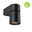 LED Exterior wall luminaire Kimu insect friendly IP44 cylindrical 80mm 2200K 7,8W 500lm 230V 70° Anthracite Aluminium Black aluminum wall light with cylindrical design and warm white LED for outdoor lighting
