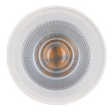 Round LED recessed spotlight glass with transparent and orange reflector for modern lighting solutions