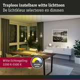 Moderne eetkamerverlichting met dimbare witte LED-lampen en instelbare kleurtemperatuur 2200K-5500K