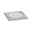 House LED-grondinbouwlamp Warm wit IP67 hoekig 50x50mm 3000K 2W 20lm 230V 120° Edelstaal geborsteld edelstaal/Kunststof Vierkante LED-inbouwspot van geborsteld zilverkleurig aluminium met warm wit licht voor moderne verlichting