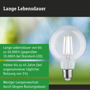 Efficient-Line Filament 230V LED Globe G95 E27 840lm 4W 4000K Klar
