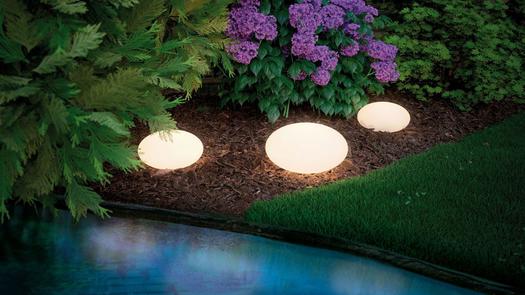 Spot led extérieur puissant pour le jardin et dans le bassin