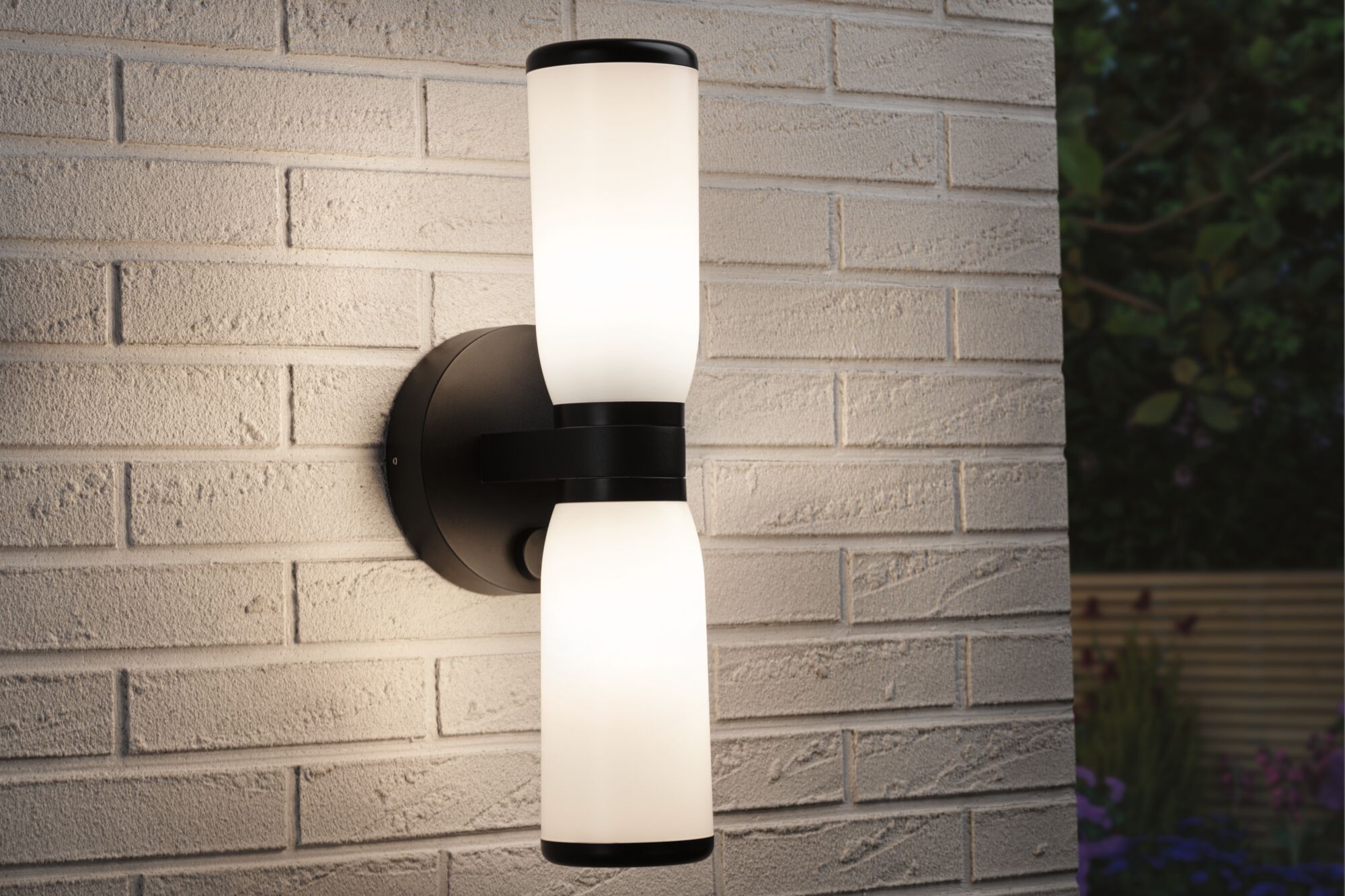 ModuShine Shade Velurio IP44 cylindrical Anthracite/White