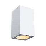 Moderne witte aluminium plafondspot met warm wit LED-licht voor woonruimtes