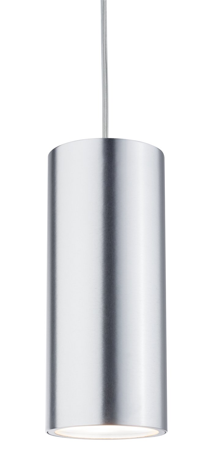 URail LED-pendel Barrel 370lm 6W 2700K 230V Chroom mat/Alu geëloxeerd