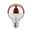 Modern Classic Edition 230 V Standard LED Globe Crown mirror E27 G95 600lm 6,5W 2700K Crown mirror copper Light bulb with copper mirror glass and visible LED filament for decorative lighting use