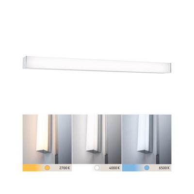 Applique murale LED blanche moderne avec température de couleur réglable de 2700K à 6500K pour intérieur