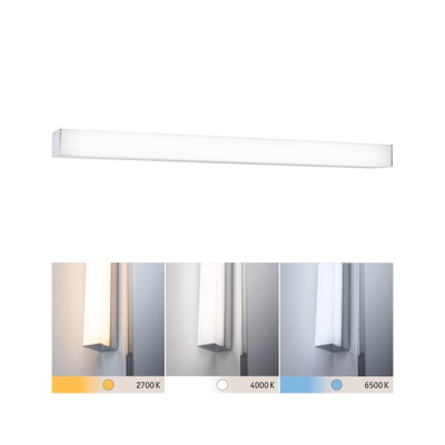 Moderne LED-Wandleuchte in Weiß mit verstellbarer Farbtemperatur von 2700K bis 6500K für Wohnräume