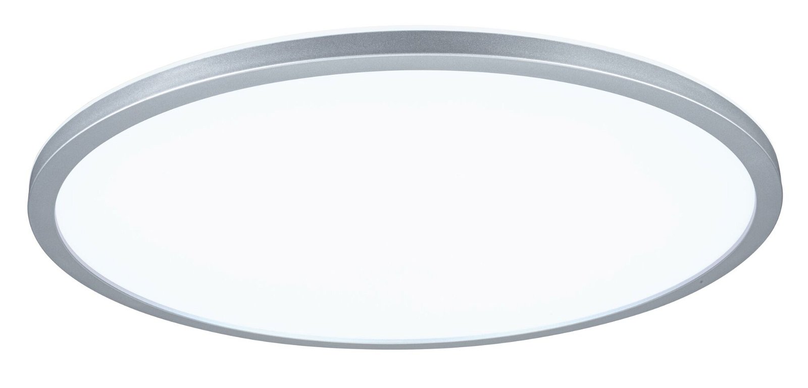 LED Panel 3-Step-Dim Atria Shine Backlight round 420mm 22W 2300lm 4000K Chrome matt dimmable