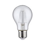Ampoule LED classique en verre transparent avec culot E27 pour un éclairage économique