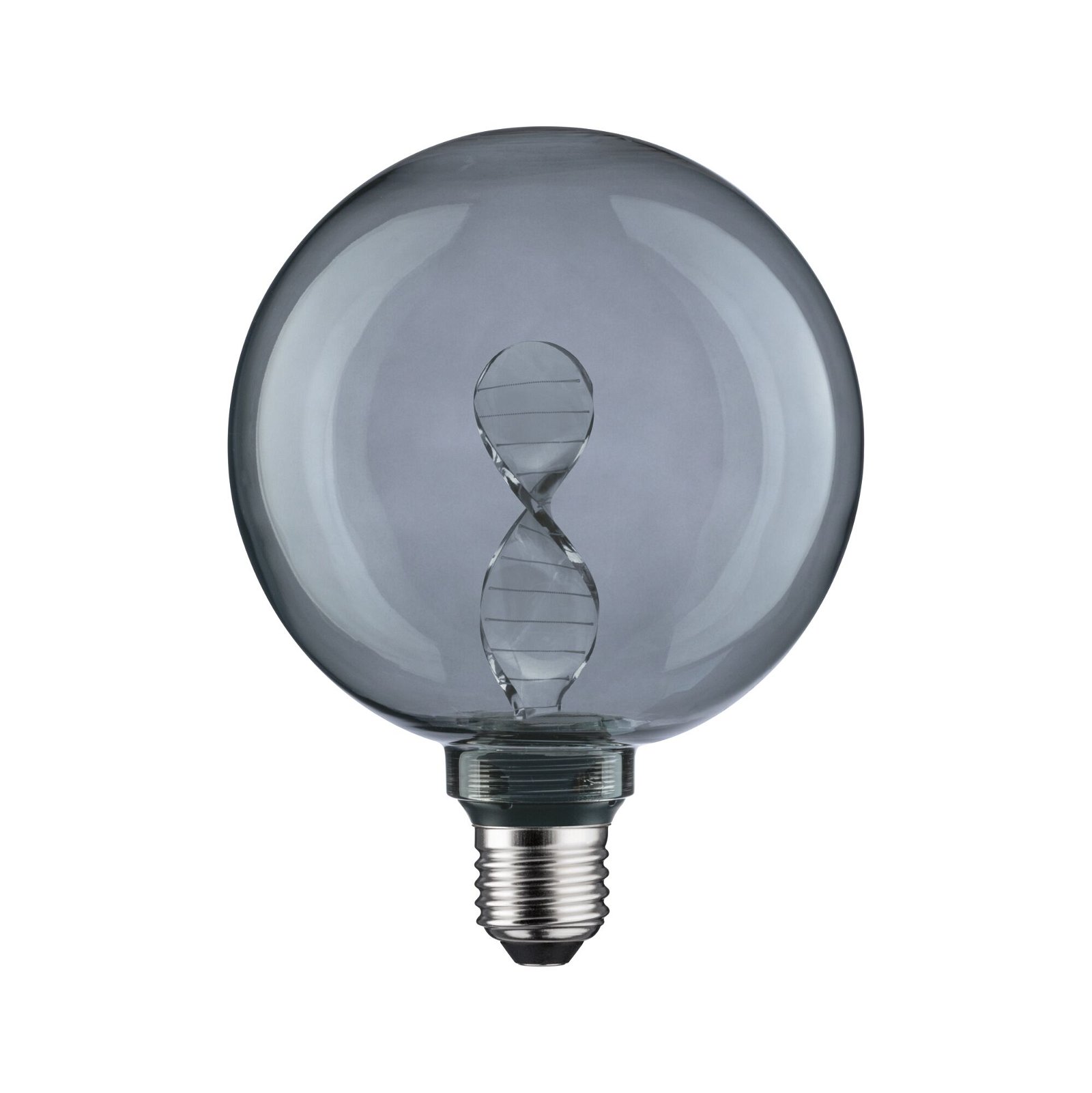Inner Glow Edition LED Globe Helix E27 230V 90lm 3,5W 1800K Smoke glass