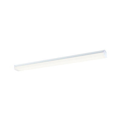 Plafonnier LED blanc mince en plastique pour éclairage intérieur moderne et économique en énergie