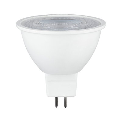 Lampe LED réflecteur blanche avec base GU5.3 en plastique pour éclairage économique