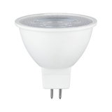 White LED reflector lamp with GU5.3 base made of plastic for energy-saving lighting