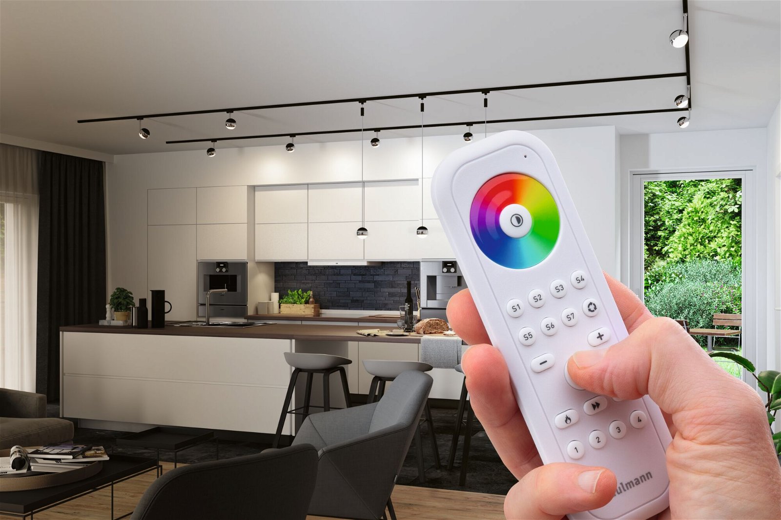 Télécommande Smart Home Zigbee 3.0 Gent 2 Blanc