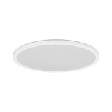 Rundt hvidt LED-loftpanel i plastik til energieeffektiv rumbelysning