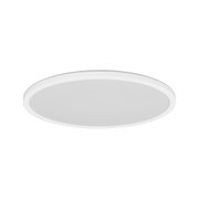 Panneau de plafond LED rond blanc en plastique pour éclairage économique de la pièce