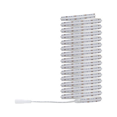 Bande LED flexible blanche avec câble de connexion, éclairage LED économique pour intérieur