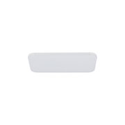 White rectangular LED ceiling light made of plastic for modern indoor lighting